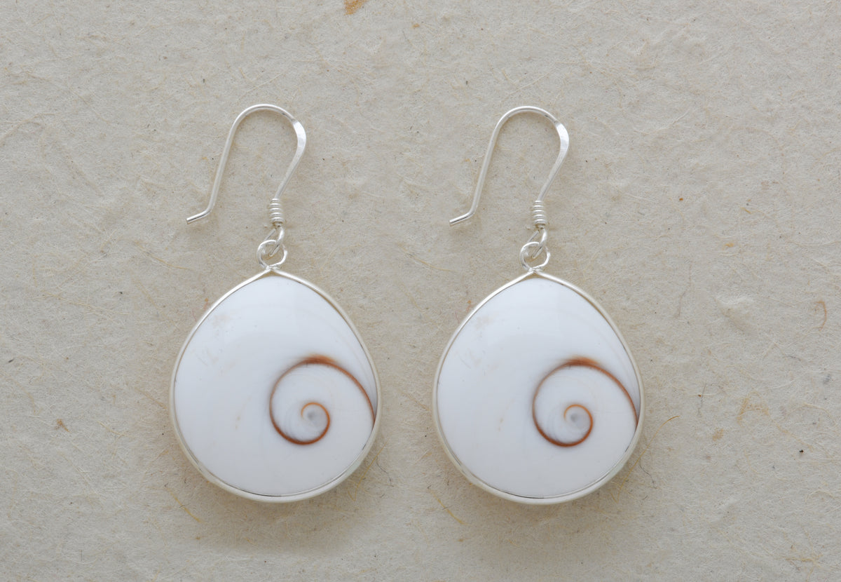 【HYERES LOR】Noailles double circle Silver earring 30mm Hope Small Double Hoop Earrings – Mara Paris