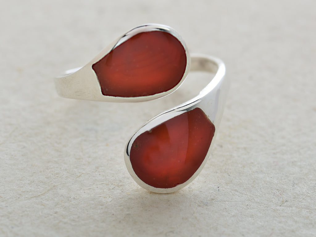 Double Wrap Oval Ring