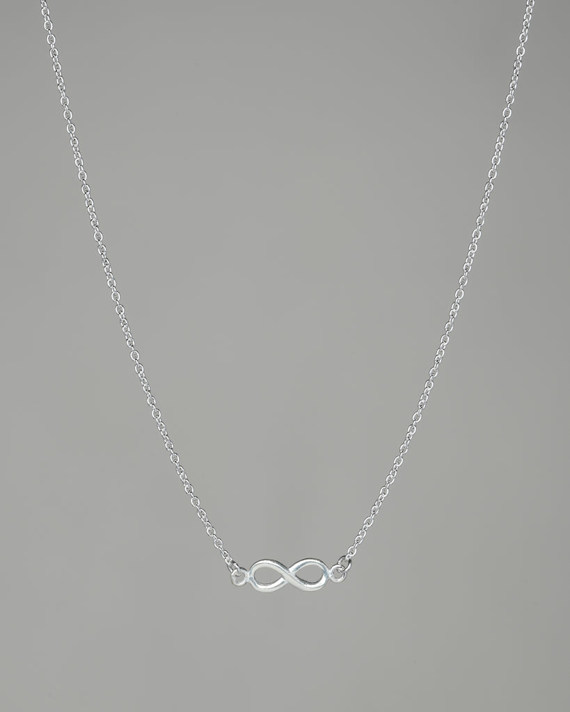 Infinity Necklace Sterling Silver