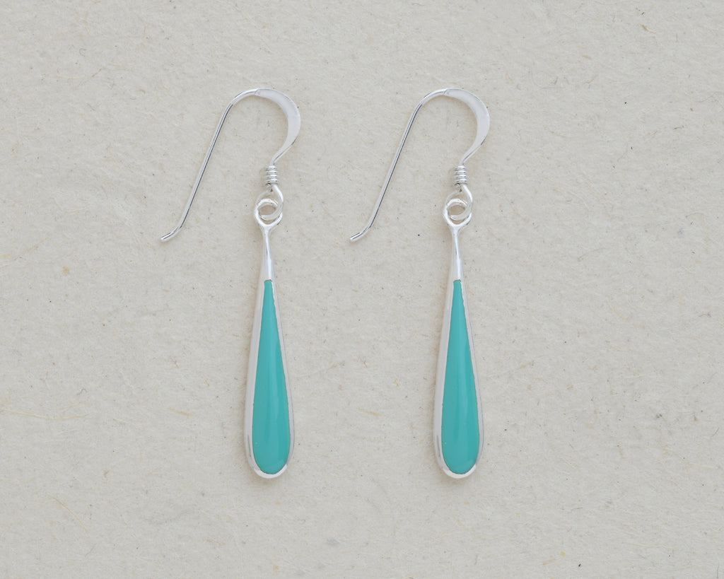 Short Pin Drop Earrings