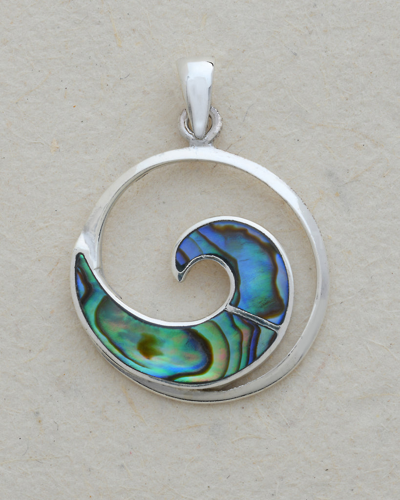 Wave Swirl Pendant