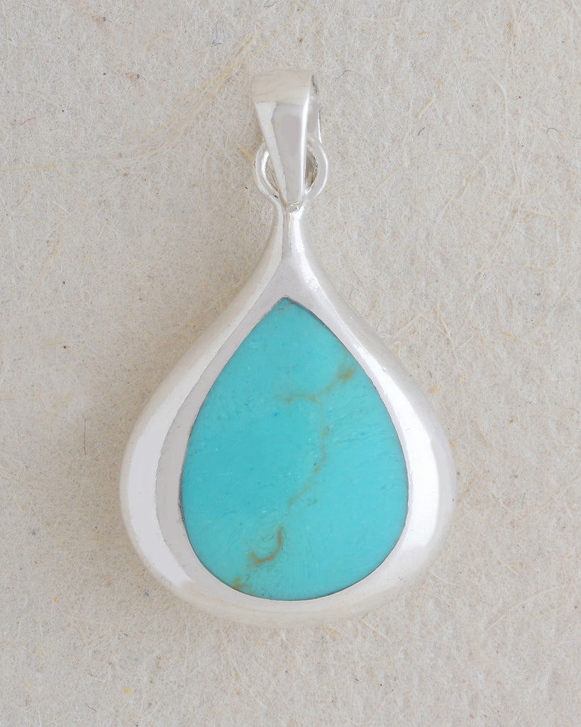 Double Sided Tear Drop Pendant (small)