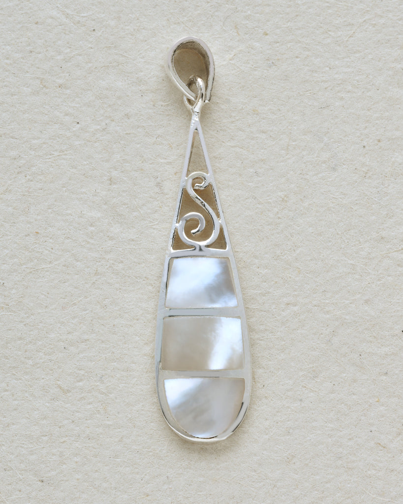 Thin Oval Etched Pendants