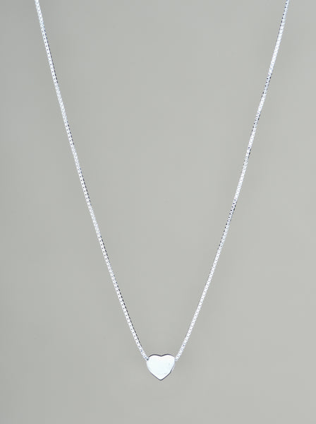 ネックレス・ペンダント [KINDABABY] silver string heart necklace 925 Sterling Silver Infinity Heart Pendant Necklace @ $110