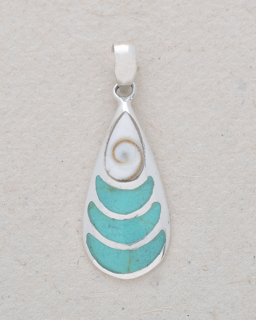 Oval Pendant with Shiva's Eye Top (Small)